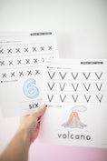 Load image into Gallery viewer, Printable Kindergarten February Daily Alphabet (Q-T)