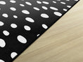 Load image into Gallery viewer, Black and White Spotty Classroom Rug by Schoolgirl Style