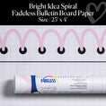 Load image into Gallery viewer, Bright Idea – Spiral-Inspired Grid Bulletin Board Paper | Schoolgirl Style x Fadeless®