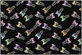 Load image into Gallery viewer, Pastel Bow Paperclips Classroom Rug