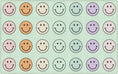 Load image into Gallery viewer, Smiley Faces on Mint Sit Spots Classroom Rug by Schoolgirl Style