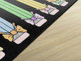 Load image into Gallery viewer, Pastel Pencils with Bows Classroom Rug by Schoolgirl Style