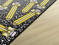 Load image into Gallery viewer, Bow Pencils Classroom Rug by Schoolgirl Style