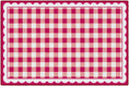 Load image into Gallery viewer, Red Gingham Classroom Rug by Schoolgirl Style
