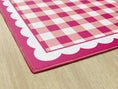 Load image into Gallery viewer, Red Gingham Classroom Rug by Schoolgirl Style