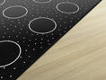 Load image into Gallery viewer, Black and White Sit Spots Classroom Rug by Schoolgirl Style