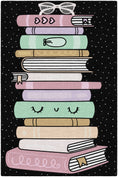 Load image into Gallery viewer, Stack of Books Classroom Rug by Schoolgirl Style