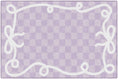 Load image into Gallery viewer, Bow Border in Lavender Classroom Rug by Schoolgirl Style