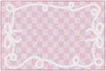 Load image into Gallery viewer, Bow Border in Pink Classroom Rug by Schoolgirl Style