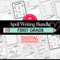 Load image into Gallery viewer, Printable First Grade April Writing Bundle