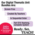 Load image into Gallery viewer, Printable Second Grade April Thematic Unit Bundle
