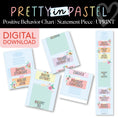 Load image into Gallery viewer, Printable Pastel Positive Behavior Chart | Pretty in Pastel