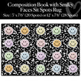 Load image into Gallery viewer, Composition Notebook with Smiley Sit Spots Classroom Rug by Schoolgirl Style