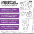 Load image into Gallery viewer, Printable If I Were a Scarecrow Craftivity