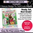 Load image into Gallery viewer, Ultimate Bridge To Third Grade Pre-Printed And Digital Summer Workbook