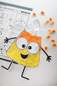 Load image into Gallery viewer, Printable Candy Corn Mosaic Craft