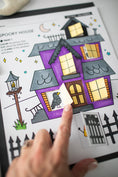 Load image into Gallery viewer, Printable Halloween Worksheets, Activities and Coloring Pages | Halloween Party Pack