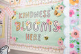 Load image into Gallery viewer, Kindness Blooms Here Pastel Classroom Headline | Pretty in Pastel