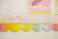 Load image into Gallery viewer, Emotional Rollercoaster Rainbow Pastel Bulletin Board Border | Emotional Rollercoaster