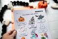 Load image into Gallery viewer, Printable First and Second Grade Halloween Worksheets, Activities and Coloring Pages | Halloween Party Pack