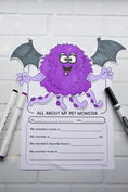 Load image into Gallery viewer, Printable My Pet Monster Craftivity