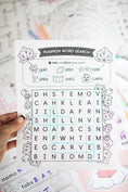 Load image into Gallery viewer, Printable October Mazes and Word Searches