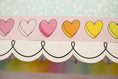 Load image into Gallery viewer, Cross My Heart Rainbow Pastel Bulletin Board Border | Emotional Rollercoaster