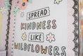 Load image into Gallery viewer, Spread Kindness Like Wildflowers Pastel Classroom Door Decor | Pretty in Pastel