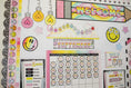 Load image into Gallery viewer, Rainbow Pastel Calendar Bulletin Board | Emotional Rollercoaster
