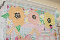 Load image into Gallery viewer, Pastel Giant Floral Bulletin Board Set | Pretty in Pastel