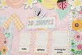 Load image into Gallery viewer, Printable Pastel 3D Shape Cards | Pretty in Pastel
