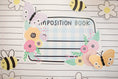 Load image into Gallery viewer, Pastel Gingham Composition Notebook Statement Piece | Pretty in Pastel