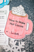 Load image into Gallery viewer, Printable January Hot Cocoa How To Craftivity
