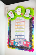 Load image into Gallery viewer, "Reading is Thinking" Mini Bulletin Board Set | Light Bulb Moments | UPRINT | Schoolgirl Style