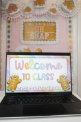 Load image into Gallery viewer, Google Slides | Pastel Gingerbread | Christmas | Printable Classroom Decor | Schoolgirl Style