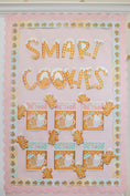 Load image into Gallery viewer, Smart Cookies | Inspirational Classroom Headline | Pastel Gingerbread | Christmas | Printable Classroom Decor | Schoolgirl Style