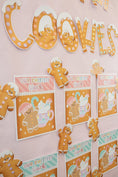 Load image into Gallery viewer, Student Work Displays | Pastel Gingerbread | Christmas | Printable Classroom Decor | Schoolgirl Style
