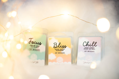 Wax Melts Bundle (Set of 3) | Bliss, Chill, Focus | Non-Toxic | Schoolgirl Style