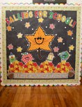 Load image into Gallery viewer, Falling For School Retro Bulletin Board Set | 90s Teacher