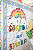 Load image into Gallery viewer, Sunshine and Smiles Retro Bulletin Board Border | 90s Teacher