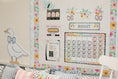 Load image into Gallery viewer, Pastel Bulletin Board Calendar | Pretty in Pastel