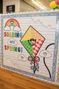 Load image into Gallery viewer, Retro Soaring Into Spring Bulletin Board Set | 90s Teacher
