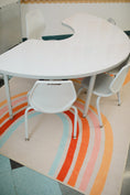 Load image into Gallery viewer, Retro Rainbows Classroom Rug by Schoolgirl Style