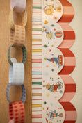 Load image into Gallery viewer, Ringmaster Ribbons Vintage Bulletin Board Border | Storybook Circus