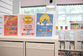 Load image into Gallery viewer, Printable Bright Rainbow Inspirational Posters | School Days
