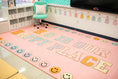 Load image into Gallery viewer, Pink "This is Our Happy Place" Classroom Rug by Schoolgirl Style