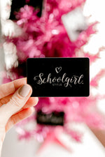 Schoolgirl Style Gift Card (physical)