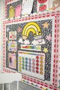 Load image into Gallery viewer, Bright Rainbow Calendar Bulletin Board | School Days