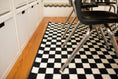 Load image into Gallery viewer, Black and White Checkerboard Classroom Rug by Schoolgirl Style