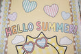 Load image into Gallery viewer, Hello Summer Bulletin Board Set | A Year In Pastel